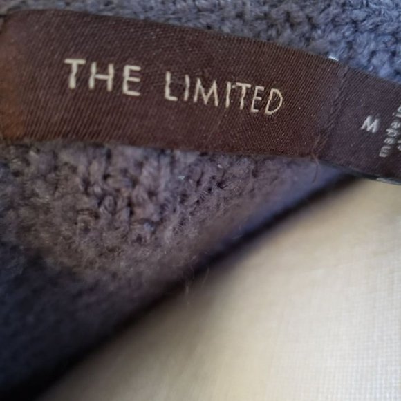 The Limited grey knit long sweater - Picture 3 of 3